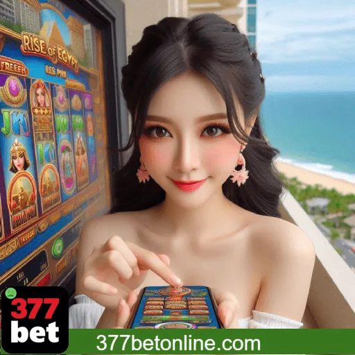 Imagem promovendo o canal oficial da 377BET no Telegram